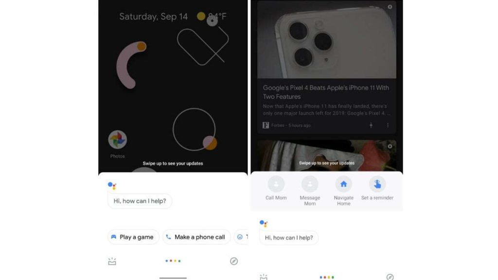 Google Assistant UI Redesign and Good Smart Screenshots features Along ...