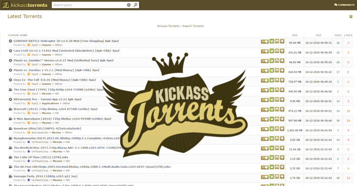 KickAss Torrents (KAT) Alternatives