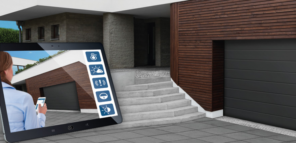 Minimalist Garage Door Guru Video with Simple Decor