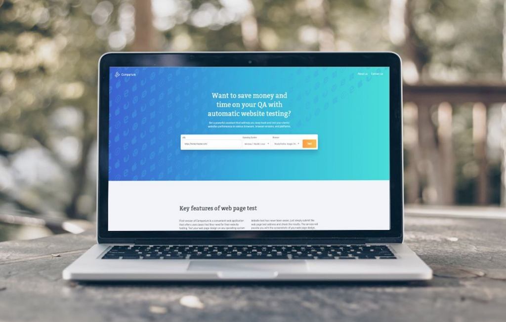 Comparium : Automated Website Testing Tool