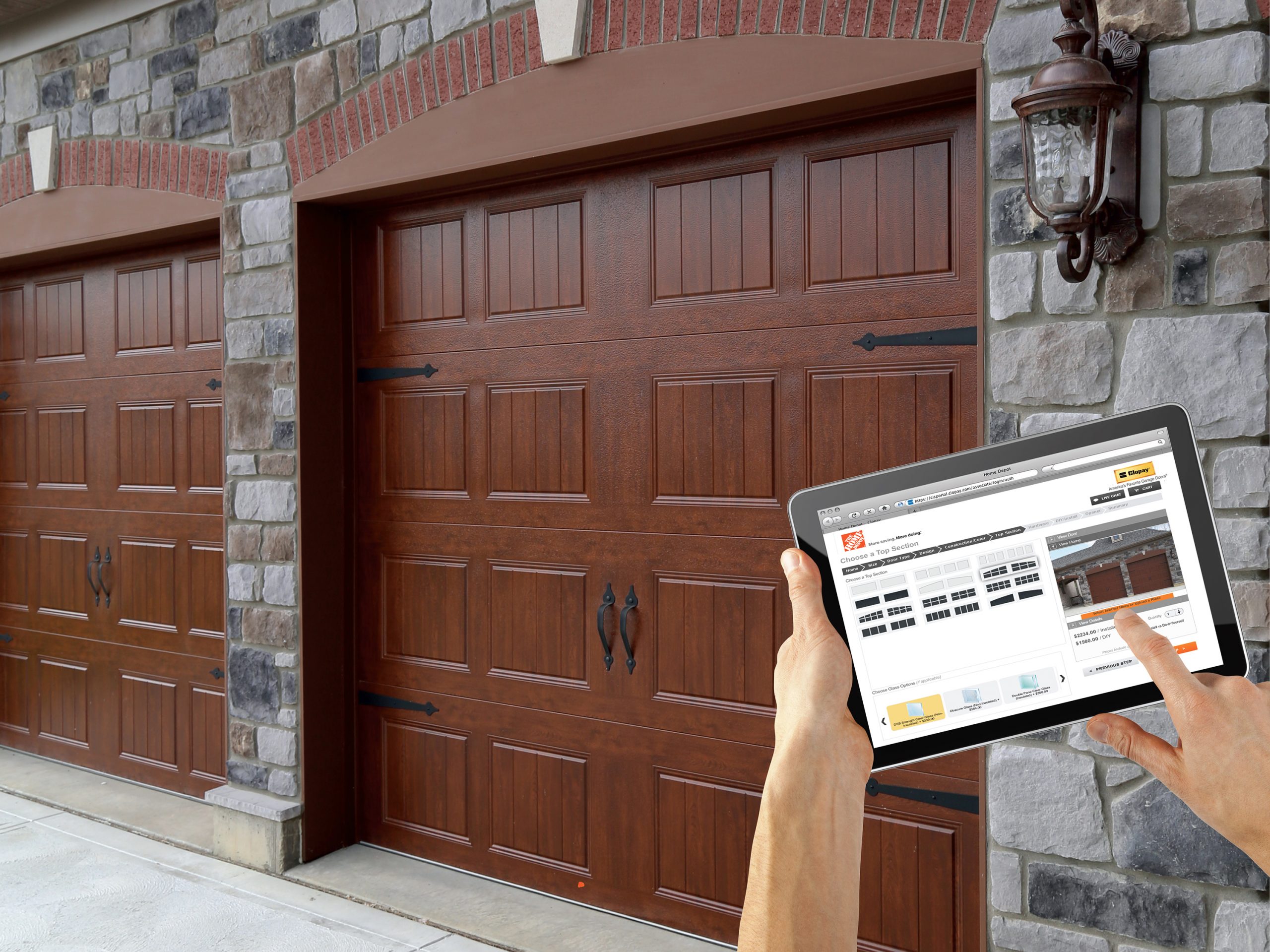 Capital Garage Door Brown 2440 X 2100, CAPITAL GROUP - Cashbuild