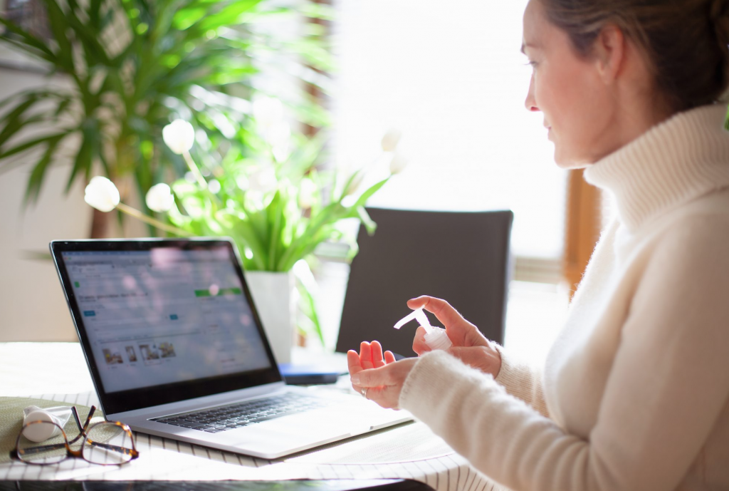 Why use sanitizer during this time?