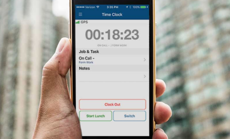 time clock apps that work with quick books
