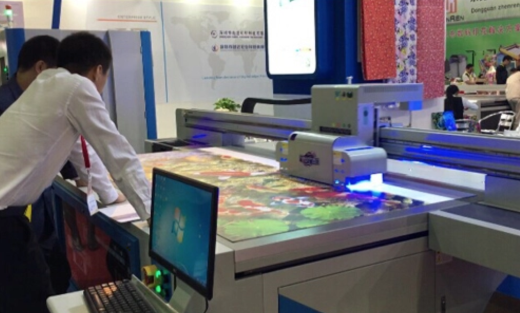 What is digital ceramic printing on glass?