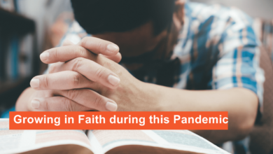 Photo of Growing in Faith During this Pandemic