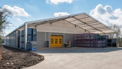 Photo of Temporary Buildings for Industry and Commerce