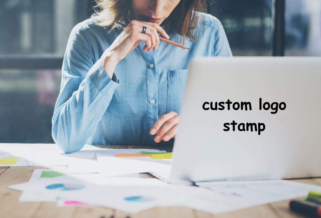 Custom logo stamp for your business