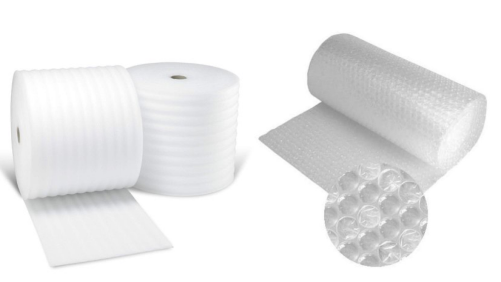 Bubble Wrap vs. Packing Foam Which is better