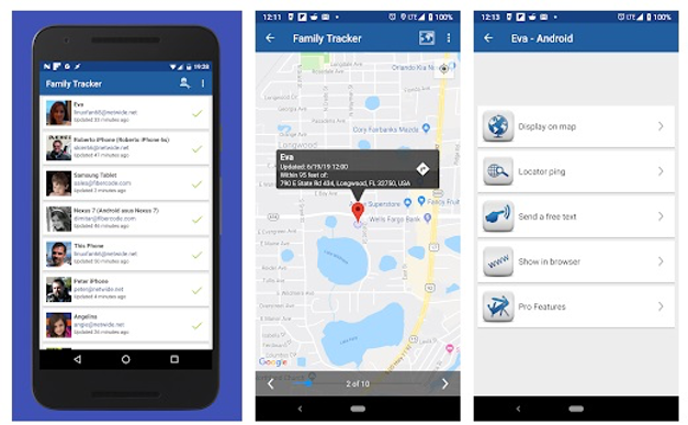 Family Tracker App Android iOS