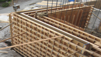 Photo of Type Of Wood Used For Concrete Formworks