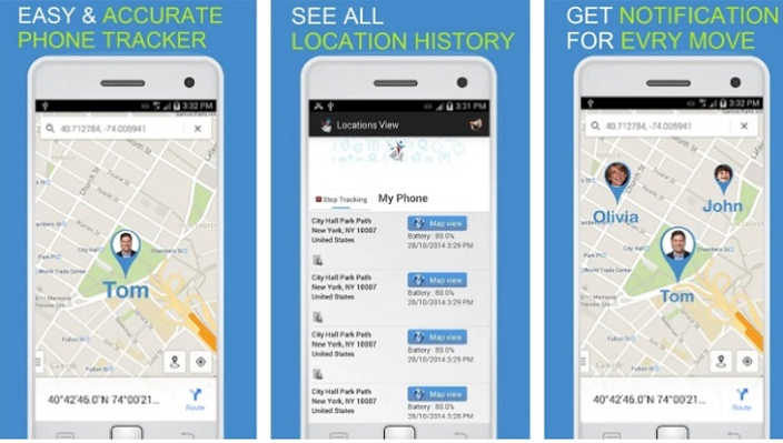 Android One Locator app