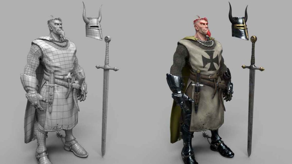 3D Character Production Stylized Details