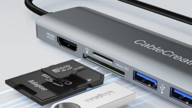 Photo of A USB C Hub Multiport Adapter with More Ports: The Best Partner for Your Laptops and MacBooks