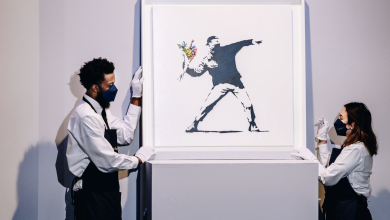 Photo of Sotheby’s Auction House Will Sell Two Banksy Paintings for Cryptocurrency