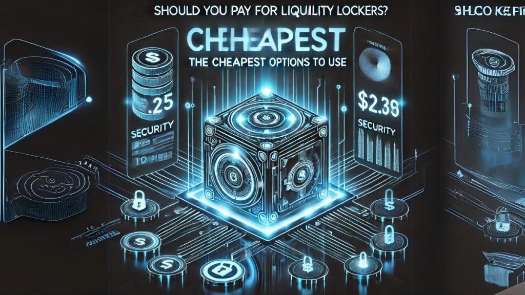 Should You Pay for Liquidity Lockers in 2025? The Cheapest Options to Use