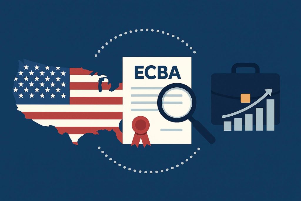 ECBA certification benefits and career opportunities in the U.S. job market