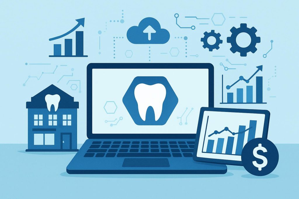 Digital platforms facilitating dental practice sales with advanced analytics and virtual consultations