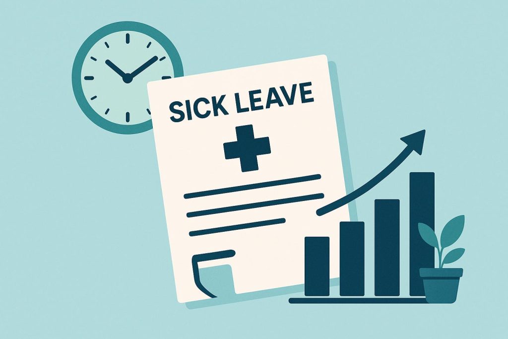 Sick leave documentation process streamlining improves efficiency for growing businesses