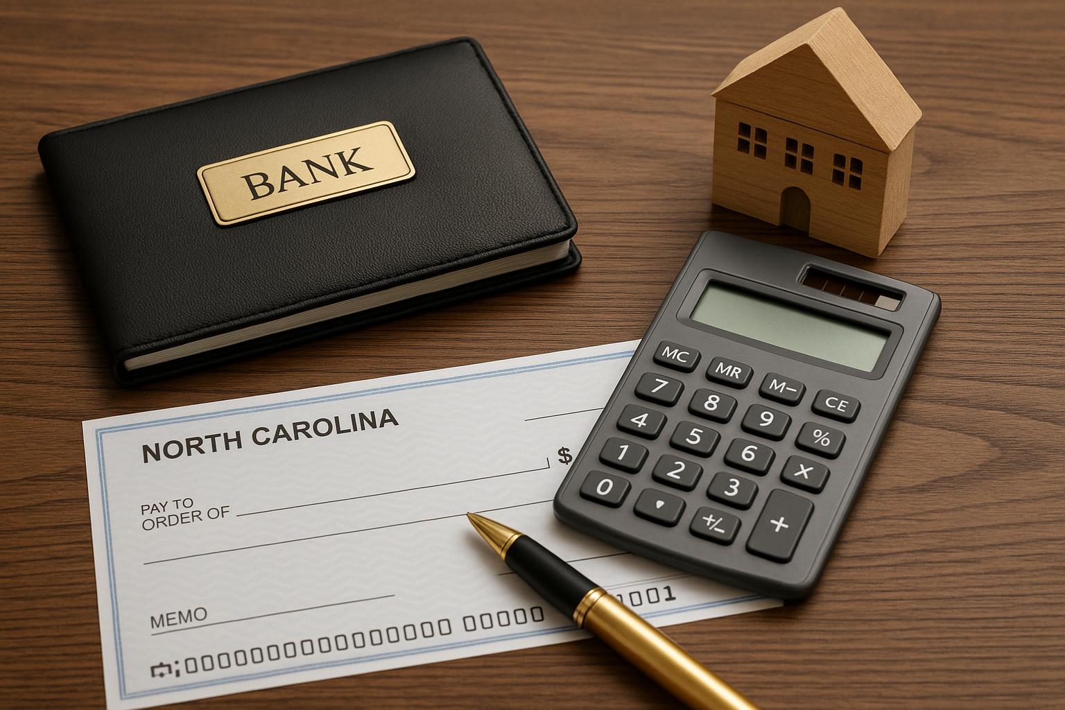 North Carolina bank exterior with small business signage, representing banking options for entrepreneurs