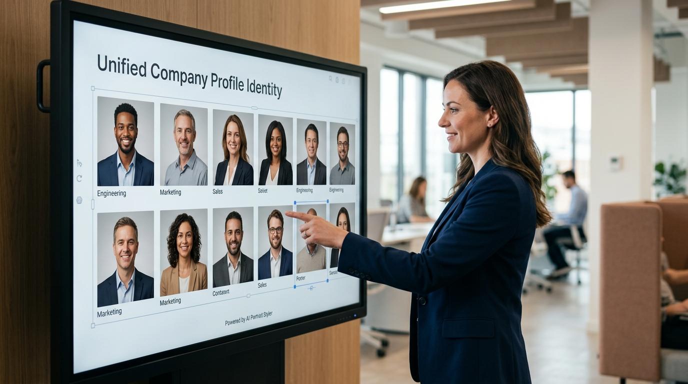 Image 1 of How Higgsfield Face Swap Helps HR Teams Standardise Staff Profile Images Across the Company
