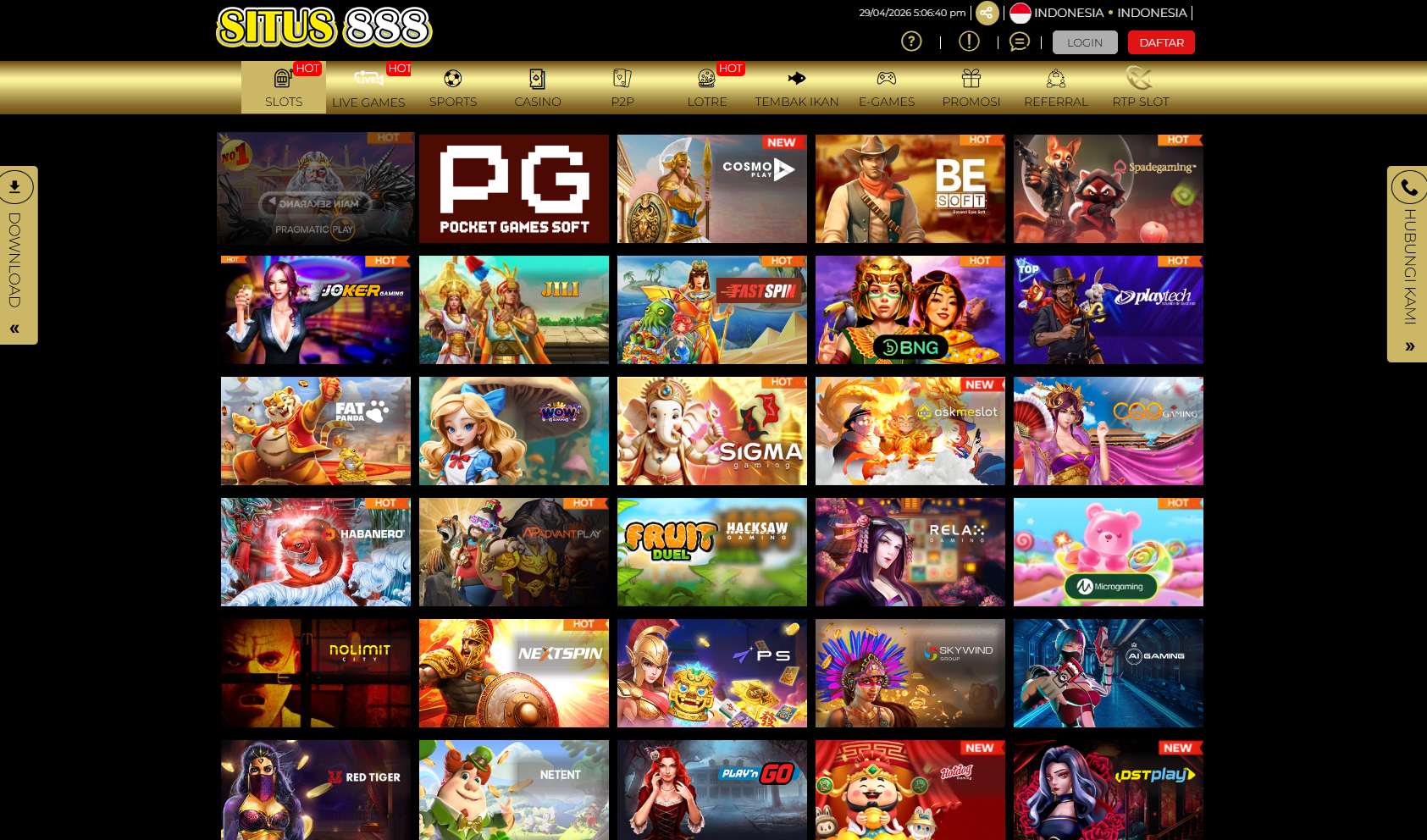 Image 1 of Comprehensive Information on Situs888 as a Legal Slot Online Hub in Indonesia