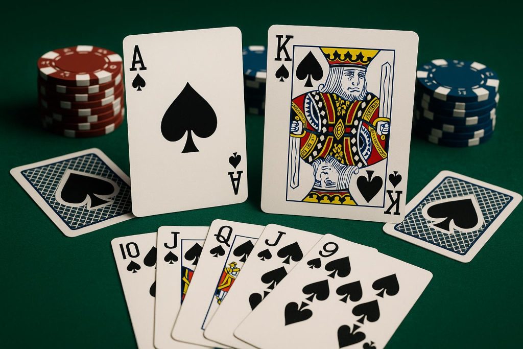 Competitive Spades online gameplay with digital cards and leaderboards for skilled players