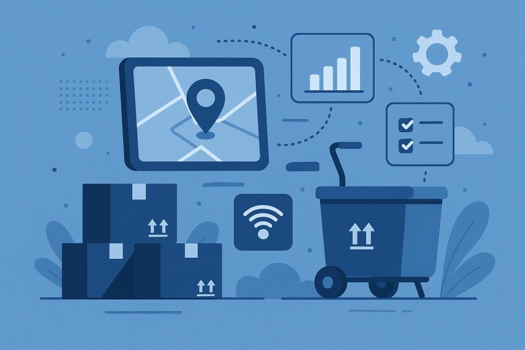 Digital asset tracking dashboard streamlining business operations and boosting efficiency