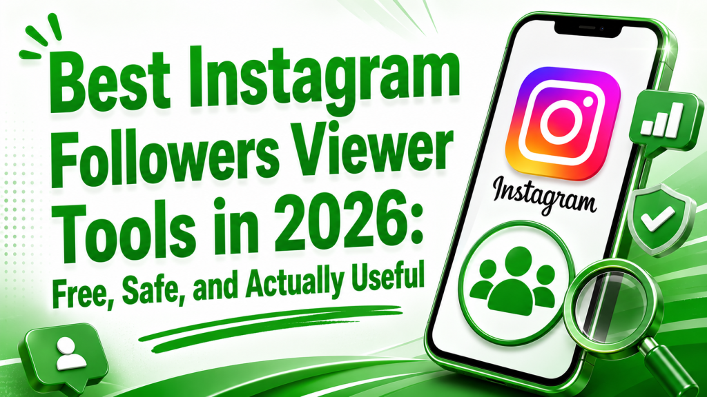 Image 1 of Best Instagram Followers Viewer Tools in 2026: Free, Safe, and Actually Useful