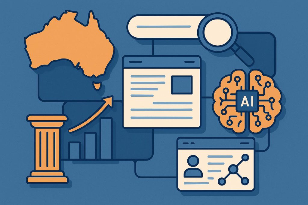Australian digital marketing agencies boosting topical authority for AI-powered search results