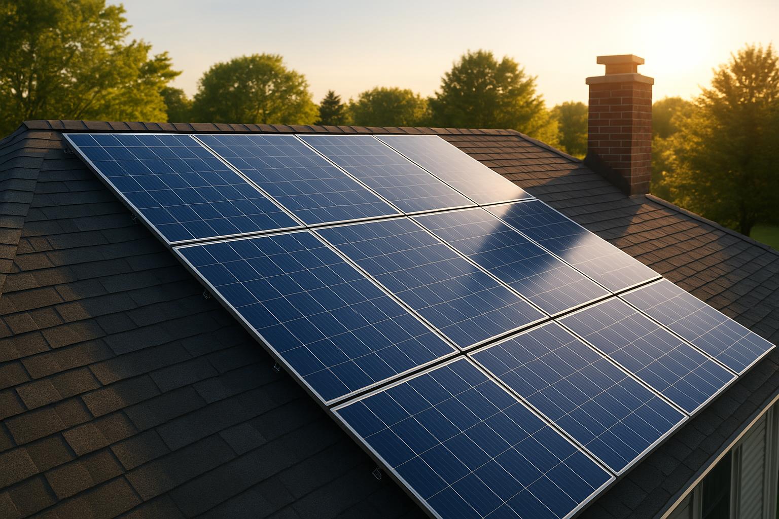 Solar panels installed on a Maine rooftop, highlighting overlooked solar customer details