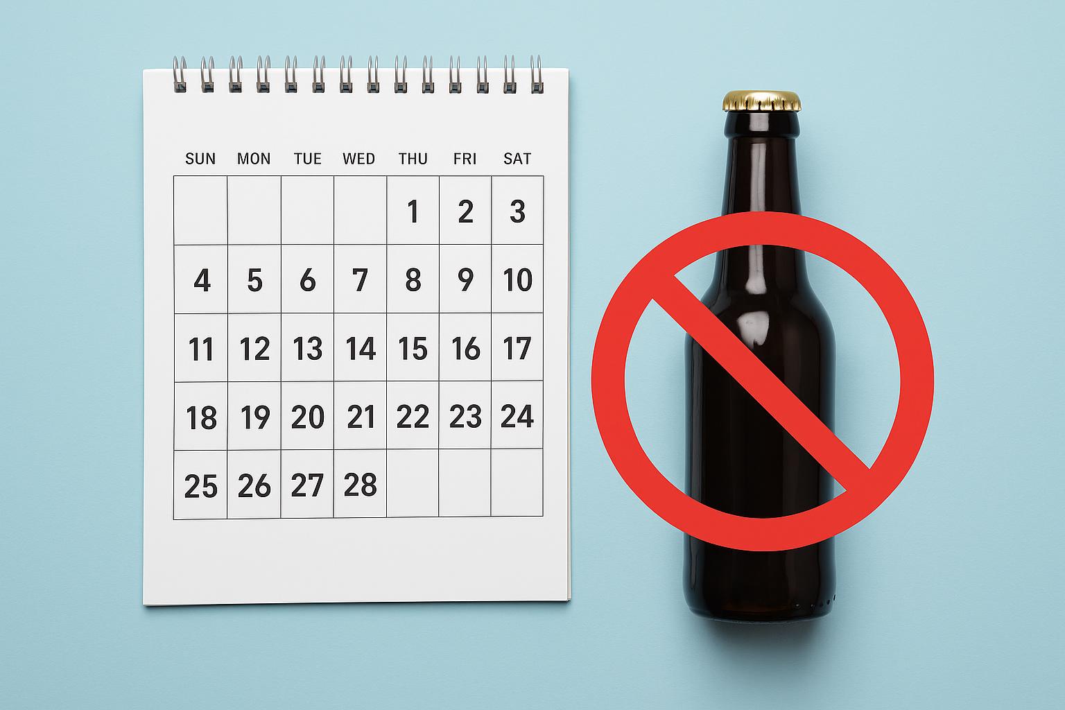 Illustration of healthy liver and improved body functions after 90 days without alcohol