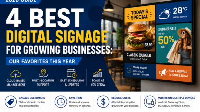 Photo of 4 Best Digital Signage Software for Businesses in 2026 (Our Top Picks)