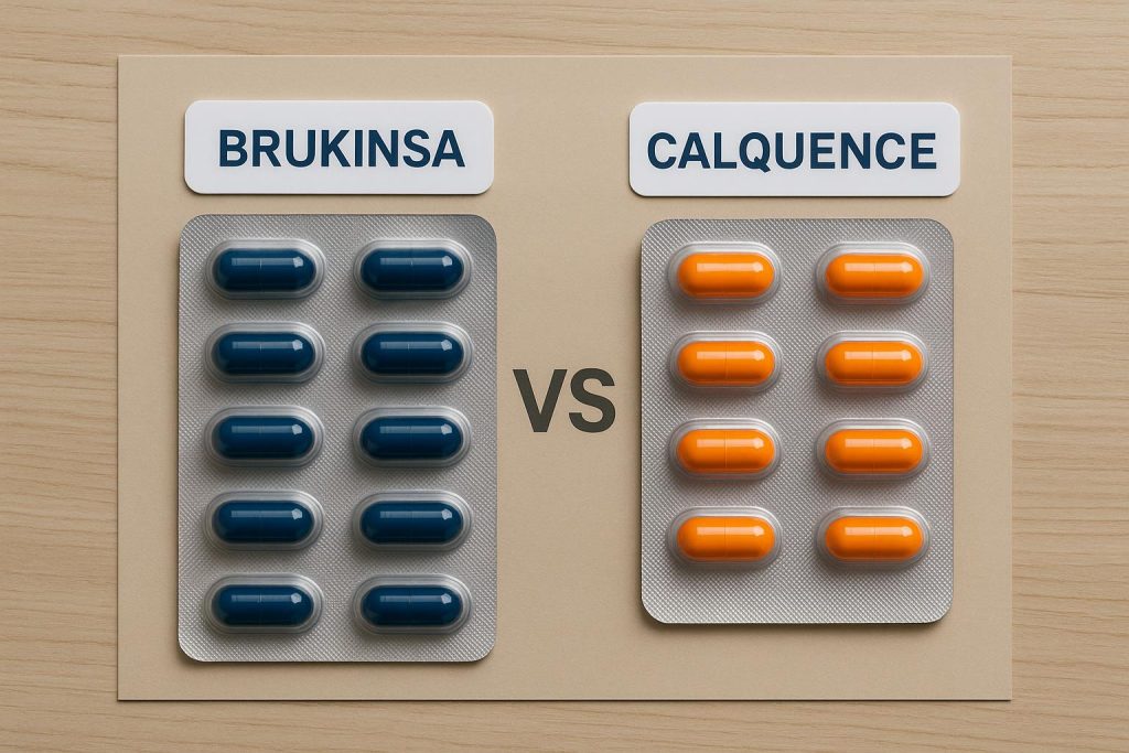 Brukinsa and Calquence comparison for older adults with blood cancer treatment options