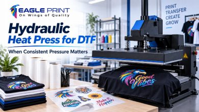 Photo of Hydraulic Heat Press for DTF